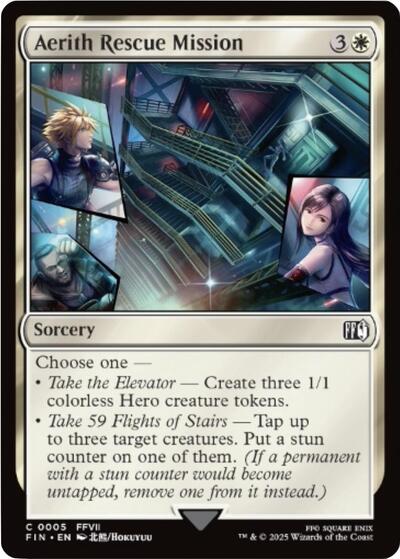 Aerith Rescue Mission (Universes Beyond: FINAL FANTASY) Light Play
