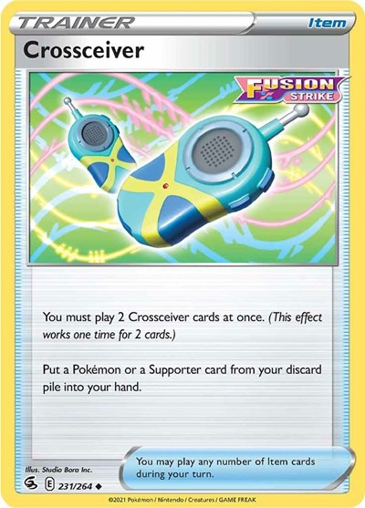 Crossceiver (SWSH08: Fusion Strike) Light Play