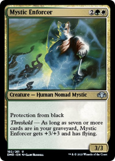Mystic Enforcer (Dominaria Remastered) Light Play Foil