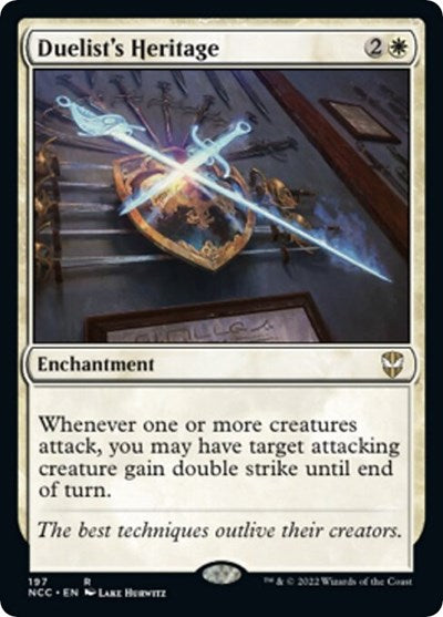 Duelist's Heritage (Commander: Streets of New Capenna) Light Play