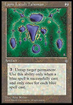 Lapis Lazuli Talisman (Ice Age) Heavy Play
