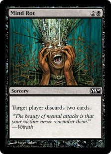 Mind Rot (Magic 2010 Core Set) Light Play