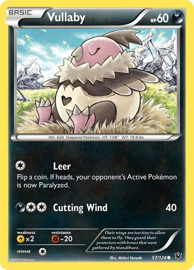 Vullaby (XY - Fates Collide) Light Play