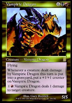 Vampiric Dragon (Odyssey) Medium Play