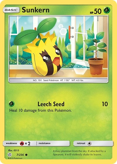 Sunkern (SM - Cosmic Eclipse) Light Play