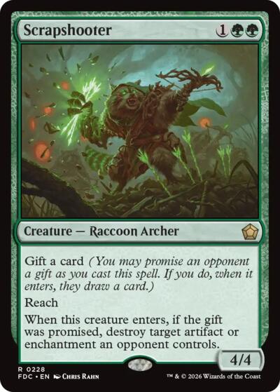Scrapshooter (Commander: Foundations) Light Play
