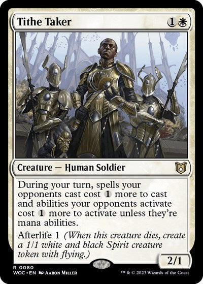 Tithe Taker (Commander: Wilds of Eldraine) Light Play