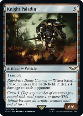 Knight Paladin (Universes Beyond: Warhammer 40K) Light Play