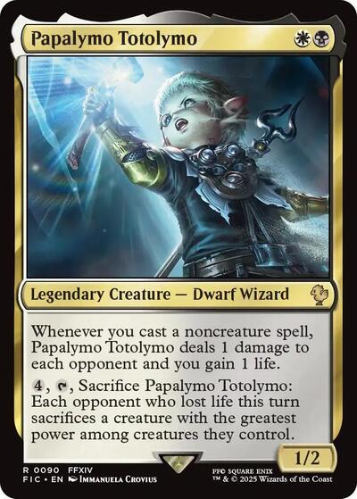 Papalymo Totolymo (Commander: FINAL FANTASY) Light Play