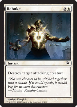 Rebuke (Innistrad) Light Play