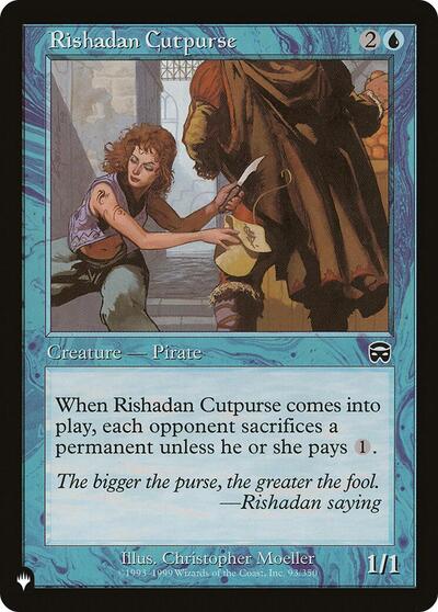 Rishadan Cutpurse (The List) Light Play