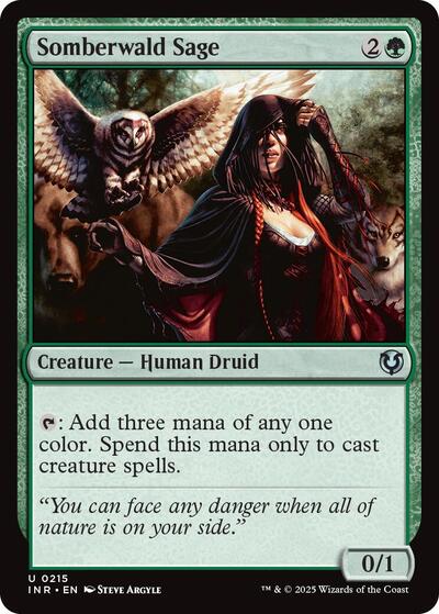 Somberwald Sage (Innistrad Remastered) Light Play