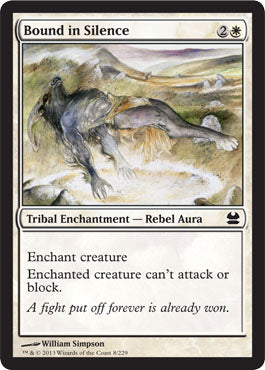 Bound in Silence (Modern Masters) Light Play