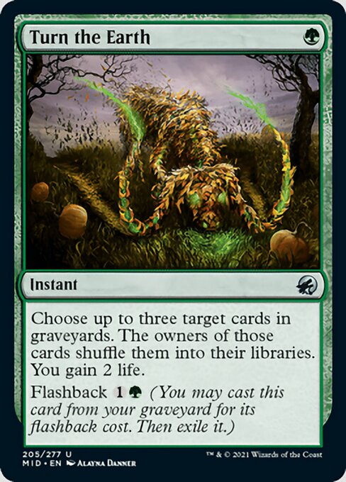 Turn the Earth (Innistrad: Midnight Hunt) Light Play