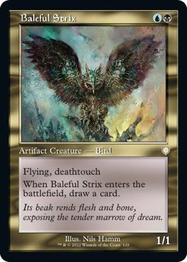 Baleful Strix (Commander: The Brothers' War) Light Play