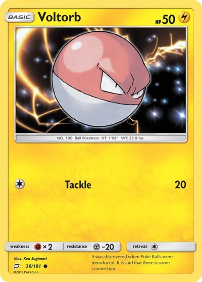 Voltorb (SM - Team Up) Light Play
