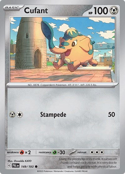 Cufant (SV02: Paldea Evolved) Light Play
