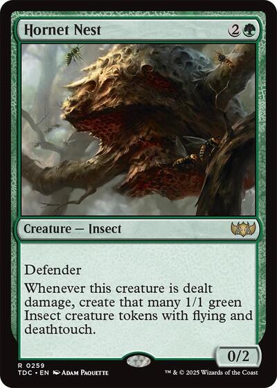 Hornet Nest (Commander: Tarkir: Dragonstorm) Light Play