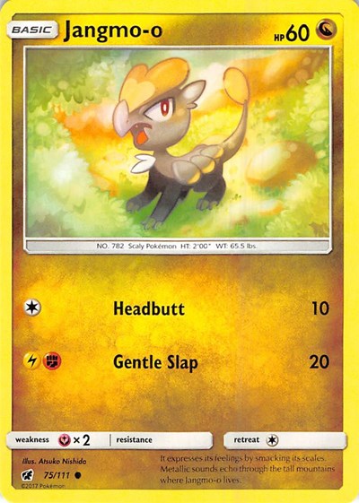 Jangmo-o (SM - Crimson Invasion) Medium Play Reverse Holofoil