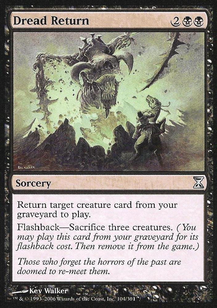 Dread Return (Time Spiral) Light Play