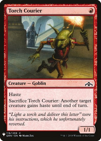 Torch Courier (Mystery Booster) Light Play