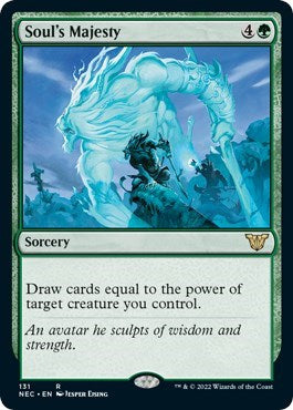 Soul's Majesty (Commander: Kamigawa: Neon Dynasty) Light Play