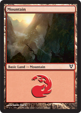Mountain (Avacyn Restored) Light Play