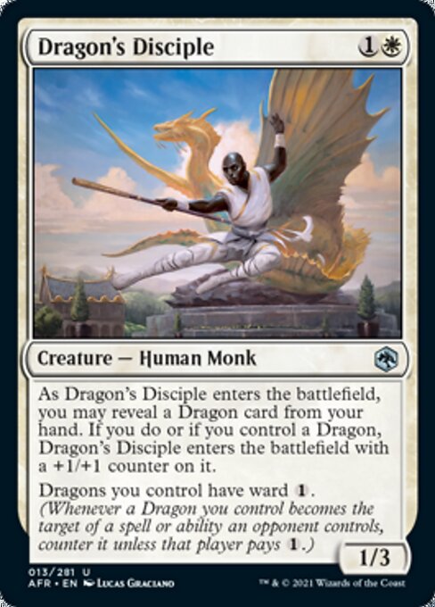 Dragon's Disciple (Adventures in the Forgotten Realms) Light Play