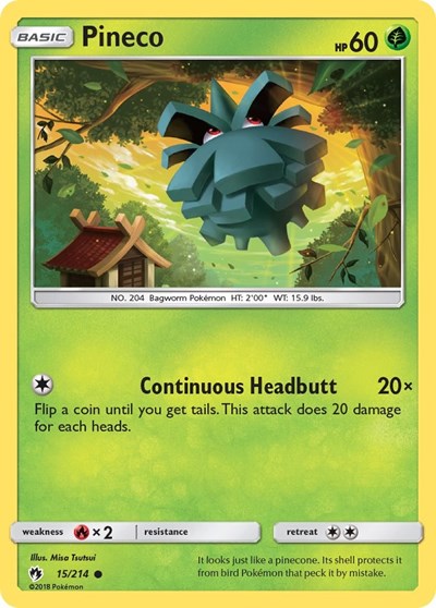 Pineco (SM - Lost Thunder) Light Play