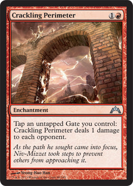 Crackling Perimeter (Gatecrash) Light Play