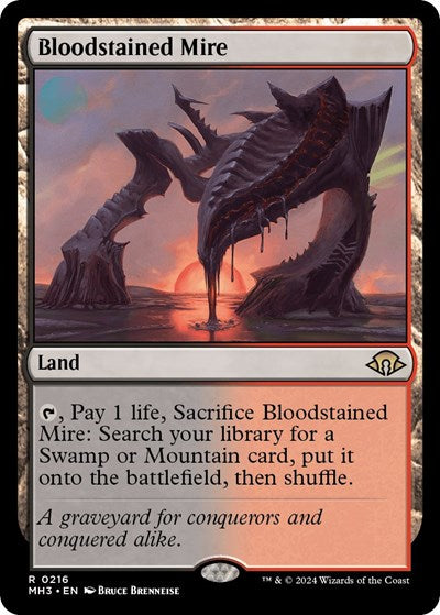 Bloodstained Mire (Modern Horizons 3) Near Mint