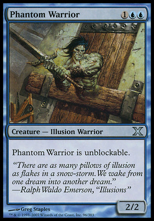 Phantom Warrior (10th Edition) Light Play