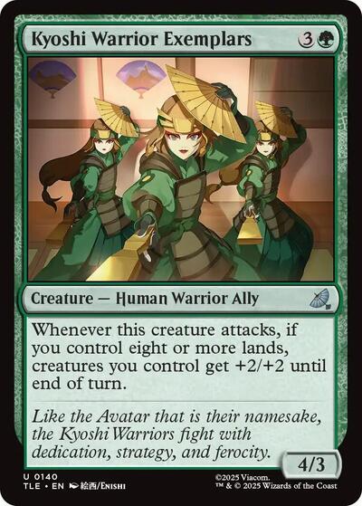 Kyoshi Warrior Exemplars (Avatar: The Last Airbender: Eternal-Legal) Light Play