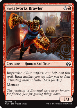 Sweatworks Brawler (Aether Revolt) Light Play
