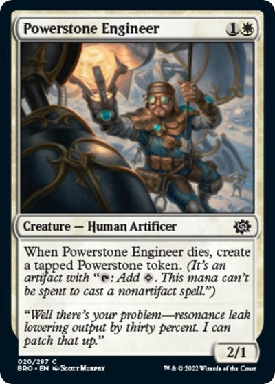 Powerstone Engineer (The Brothers' War) Light Play