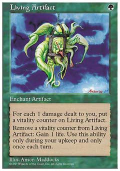 Living Artifact (5th Edition) Heavy Play