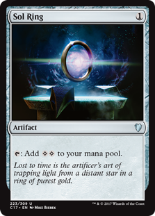 Sol Ring (Commander 2017) Damaged / Poor