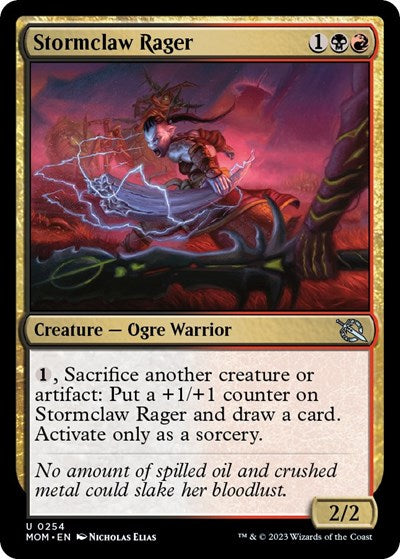 Stormclaw Rager (March of the Machine) Light Play