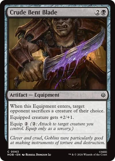 Crude Bent Blade (The Hobbit) Light Play