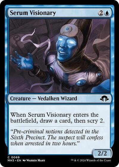 Serum Visionary (Modern Horizons 3) Light Play Foil
