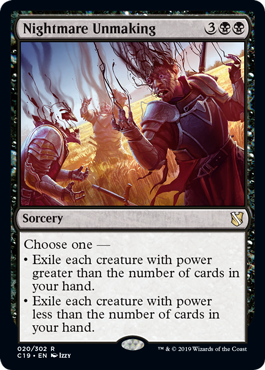 Nightmare Unmaking (Commander 2019) Light Play