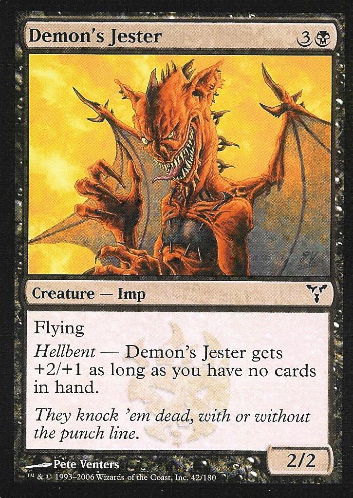 Demon's Jester (Dissension) Medium Play