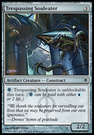 Trespassing Souleater (New Phyrexia) Light Play
