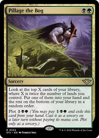 Pillage the Bog (Promo Pack: Outlaws of Thunder Junction) Light Play