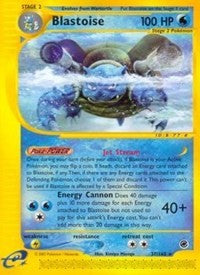 Blastoise (37) (Expedition) Damaged / Poor