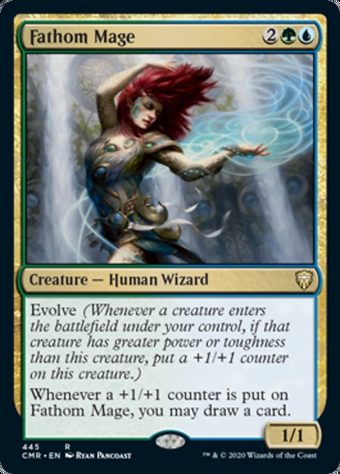 Fathom Mage (Commander 2020 Commander Legends) Light Play