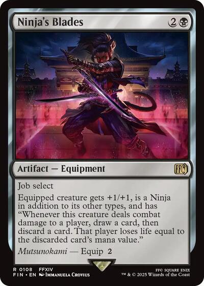 Ninja's Blades (Universes Beyond: FINAL FANTASY) Light Play