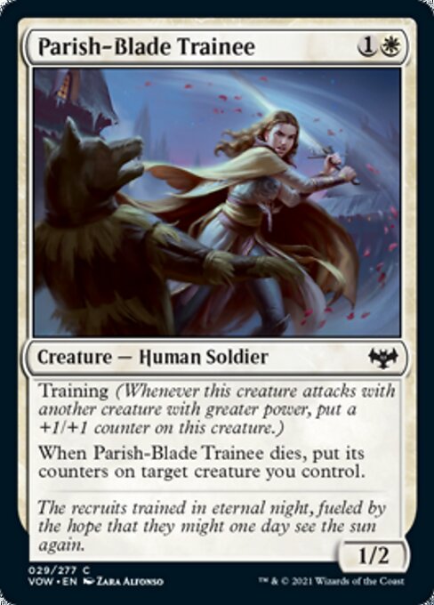 Parish-Blade Trainee (Innistrad: Crimson Vow) Light Play