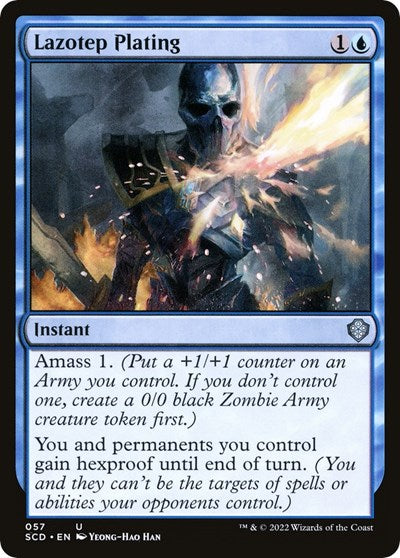 Lazotep Plating (Commander 2022 Starter Decks) Light Play