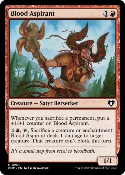 Blood Aspirant (Commander Masters) Light Play